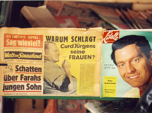 Historische Reklame in der Viller Mühle